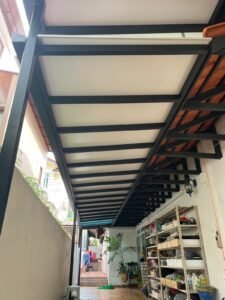 aluminium composite panel awning