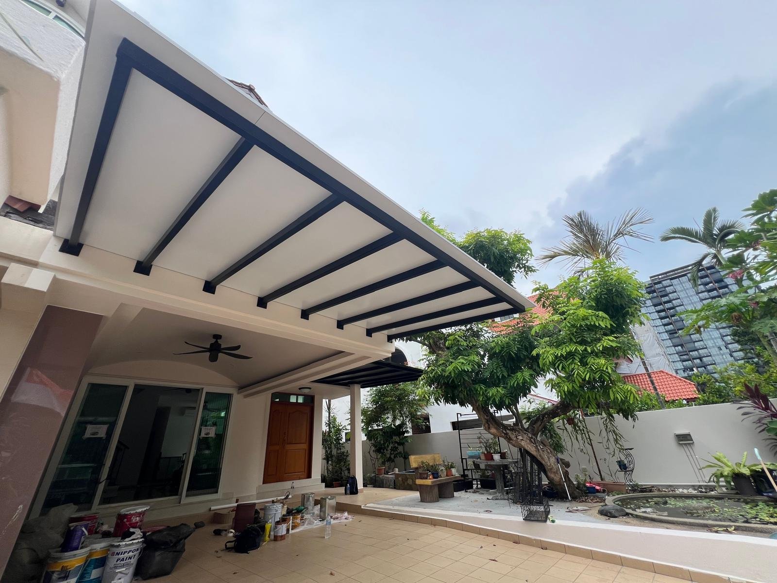 Aluminium Composite Panel Awning